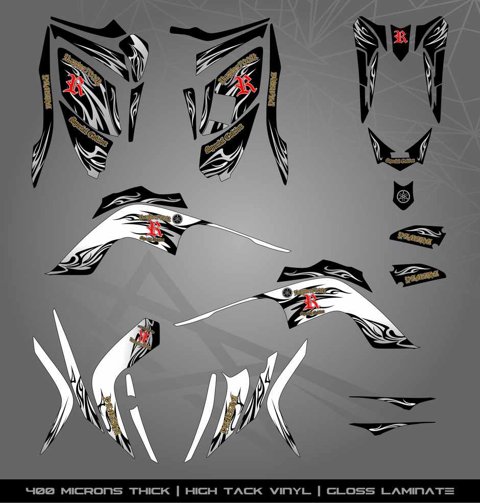 Yamaha Raptor 700 R (2009-2012) – STICKER KITS SOUTH AFRICA