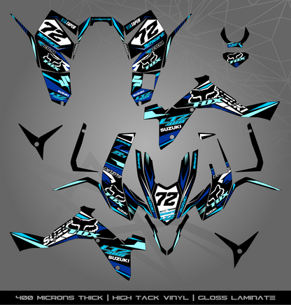 Full Sticker Kit for Suzuki LTZ 400 (2009-2015)