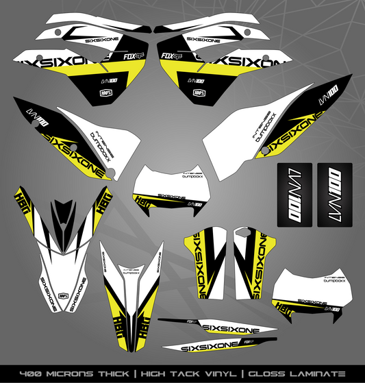 Full Sticker Kit for Husaberg bike