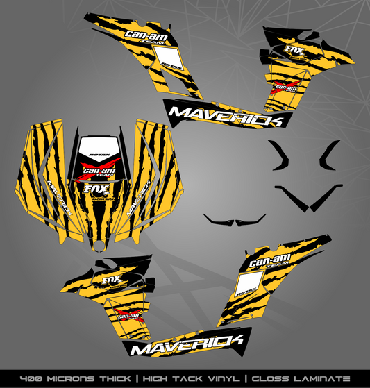 Full Sticker Kit for Can Am Maverick 1000R X | XC (2012-2017)