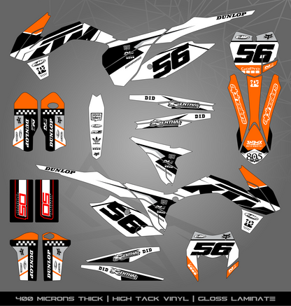 Full Sticker Kit for KTM MX / Enduro bike
