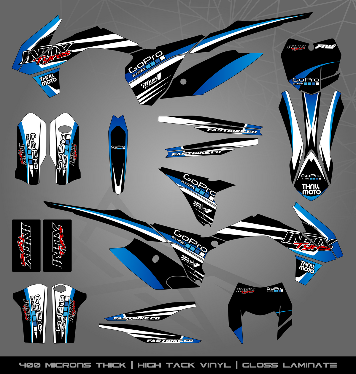 Enduro R Sticker Kit Full Sticker Kit for KTM MX / Enduro bike – STICKER KITS SOUTH AFRICA