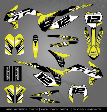 Full Sticker Kit for KTM MX / Enduro bike