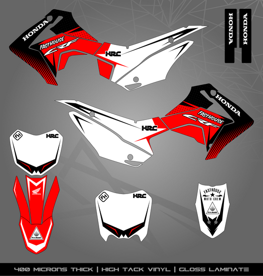 Full Sticker Kit for Honda MX bike