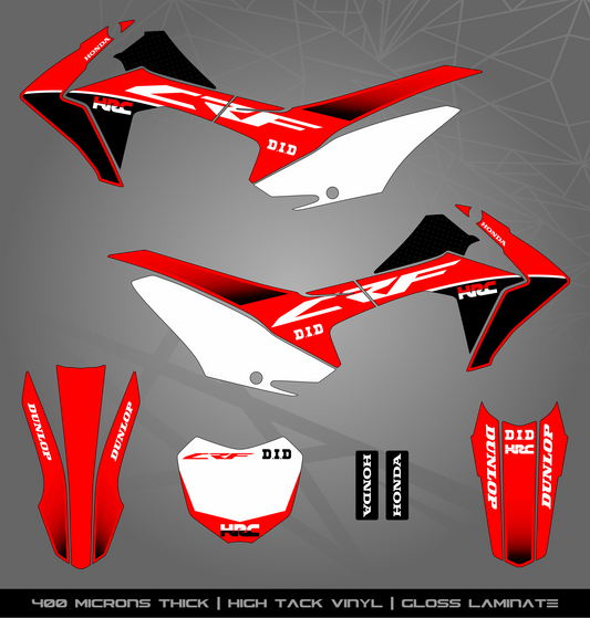 Full Sticker Kit for Honda MX bike