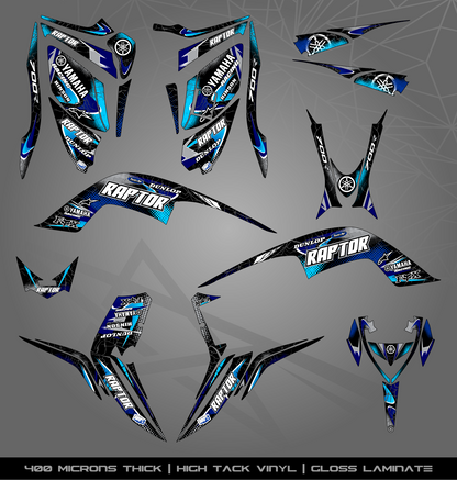 Full Sticker Kit for Yamaha Raptor 700 R (2013-2022)