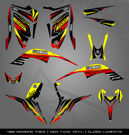 Full Sticker Kit for Yamaha Raptor 700 R (2013-2022)