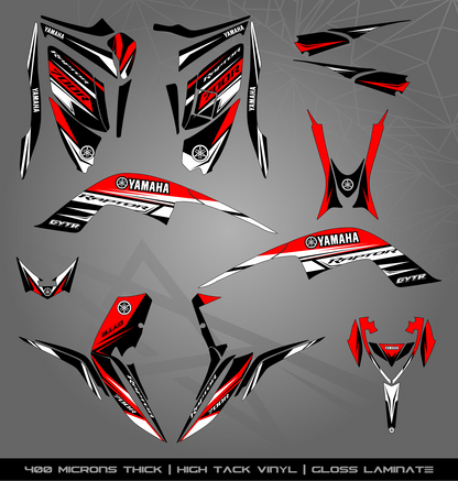 Full Sticker Kit for Yamaha Raptor 700 R (2013-2022)