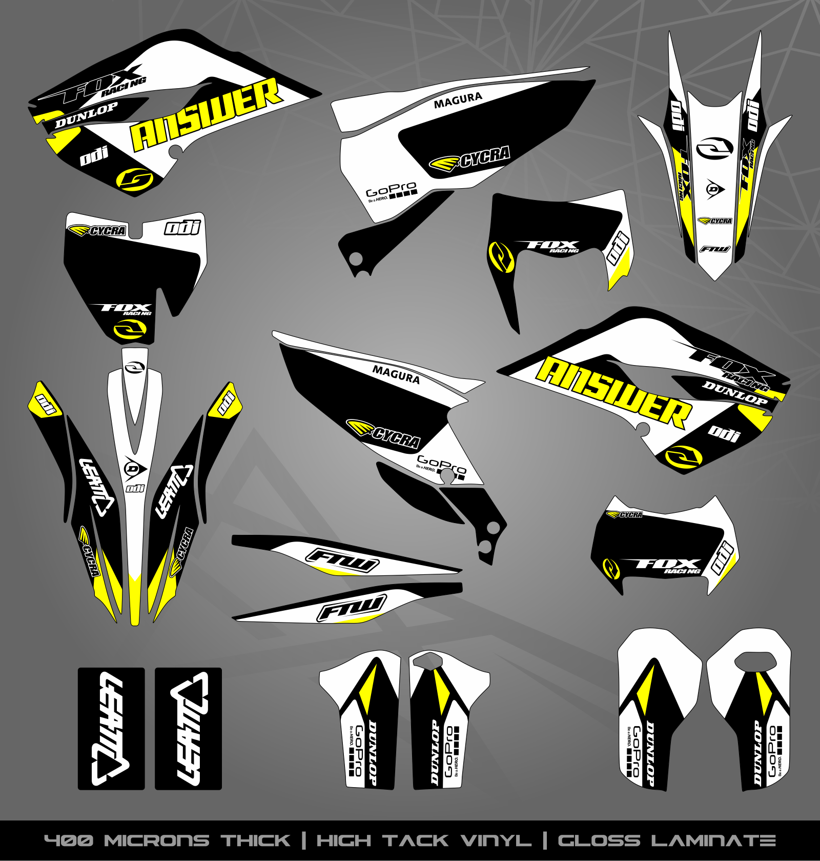 Enduro R Sticker Kit Husqvarna MX / Enduro bikes – STICKER KITS SOUTH AFRICA