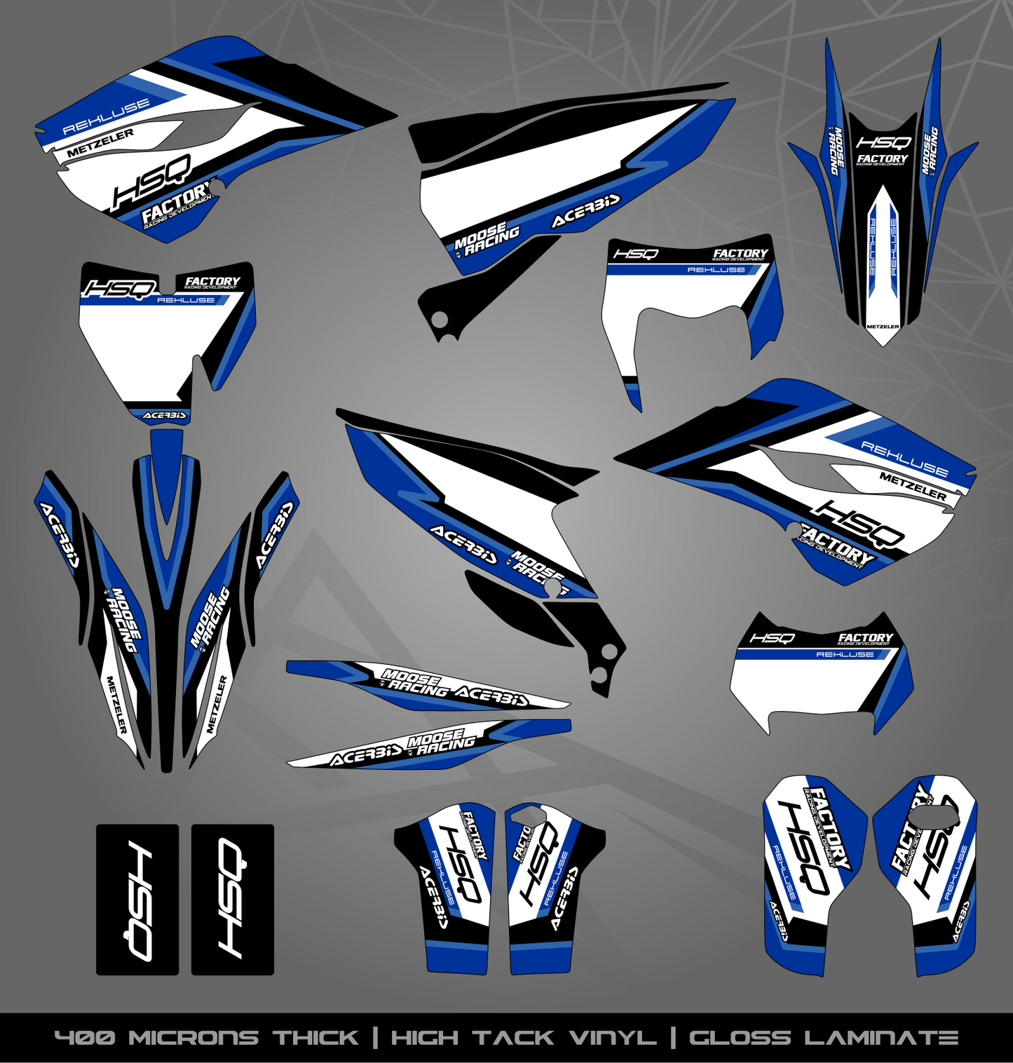 Full Sticker Kit for Husqvarna MX / Enduro bike