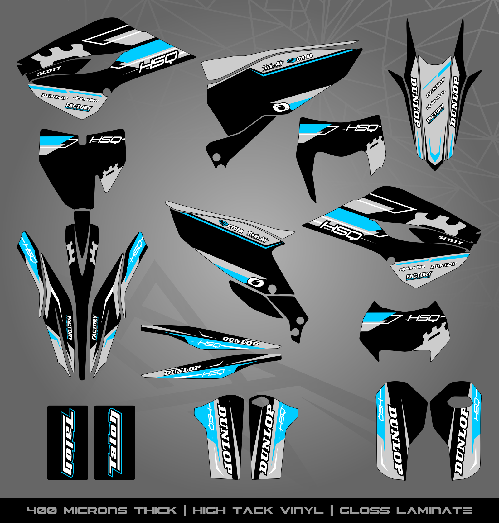 Enduro R Sticker Kit Husqvarna MX / Enduro bikes – STICKER KITS SOUTH AFRICA