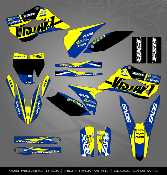 Full Sticker Kit for Husqvarna MX / Enduro bike