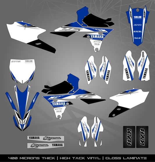 Full Sticker Kit for Yamaha MX bike