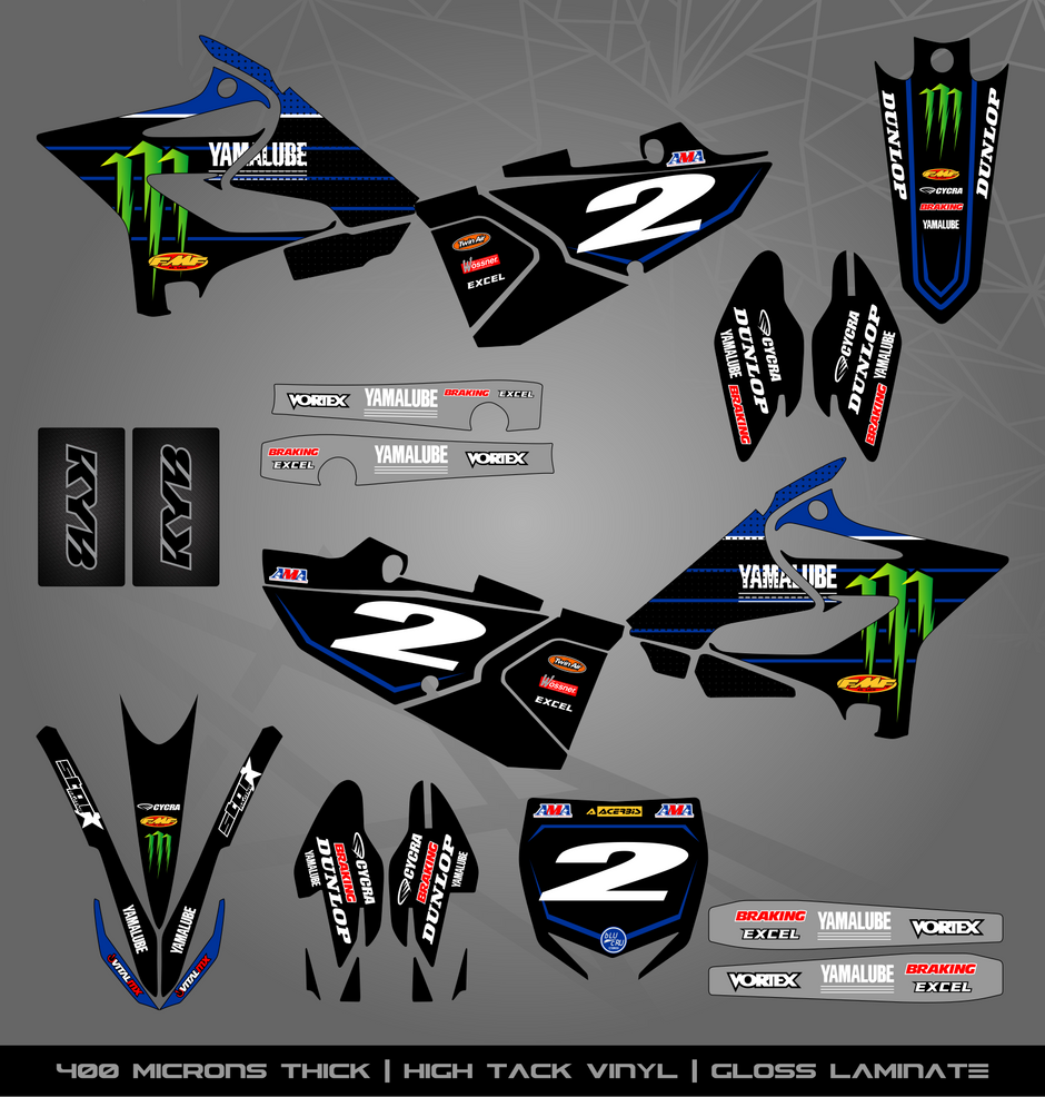 Mx Store Sticker Full Sticker Kits to fit: Yamaha MX bikes – STICKER KITS SOUTH AFRICA