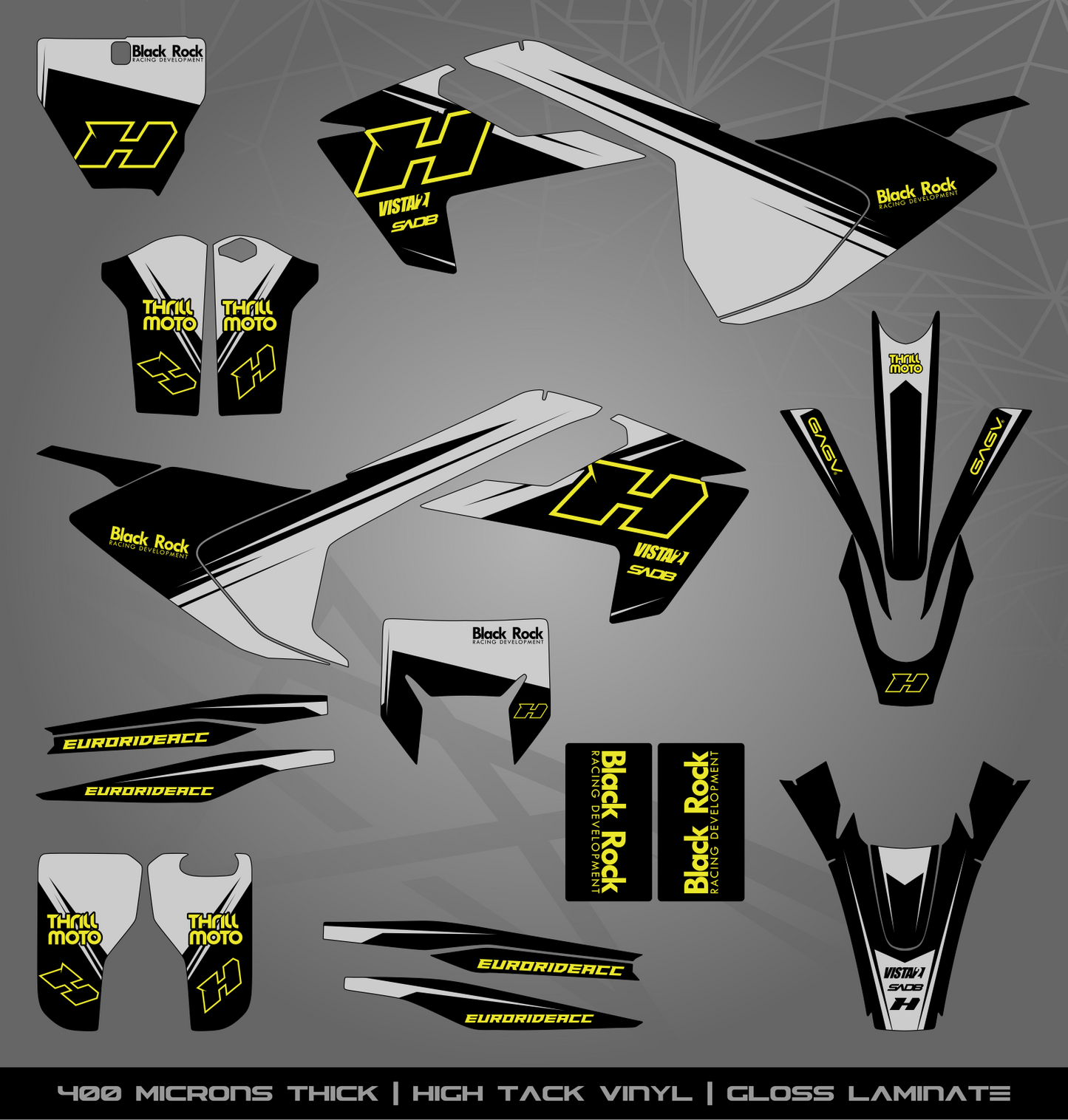 Full Sticker Kit for Husqvarna MX / Enduro bike