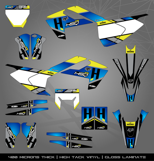Full Sticker Kit for Husqvarna MX / Enduro bike