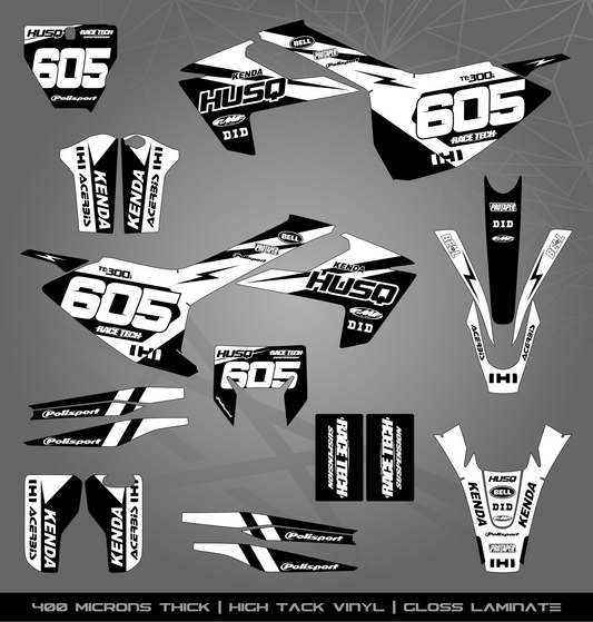Full Sticker Kit for Husqvarna MX / Enduro bike