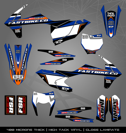 Full Sticker Kit for KTM MX / Enduro bike