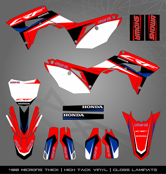 Full Sticker Kit for Honda MX bike