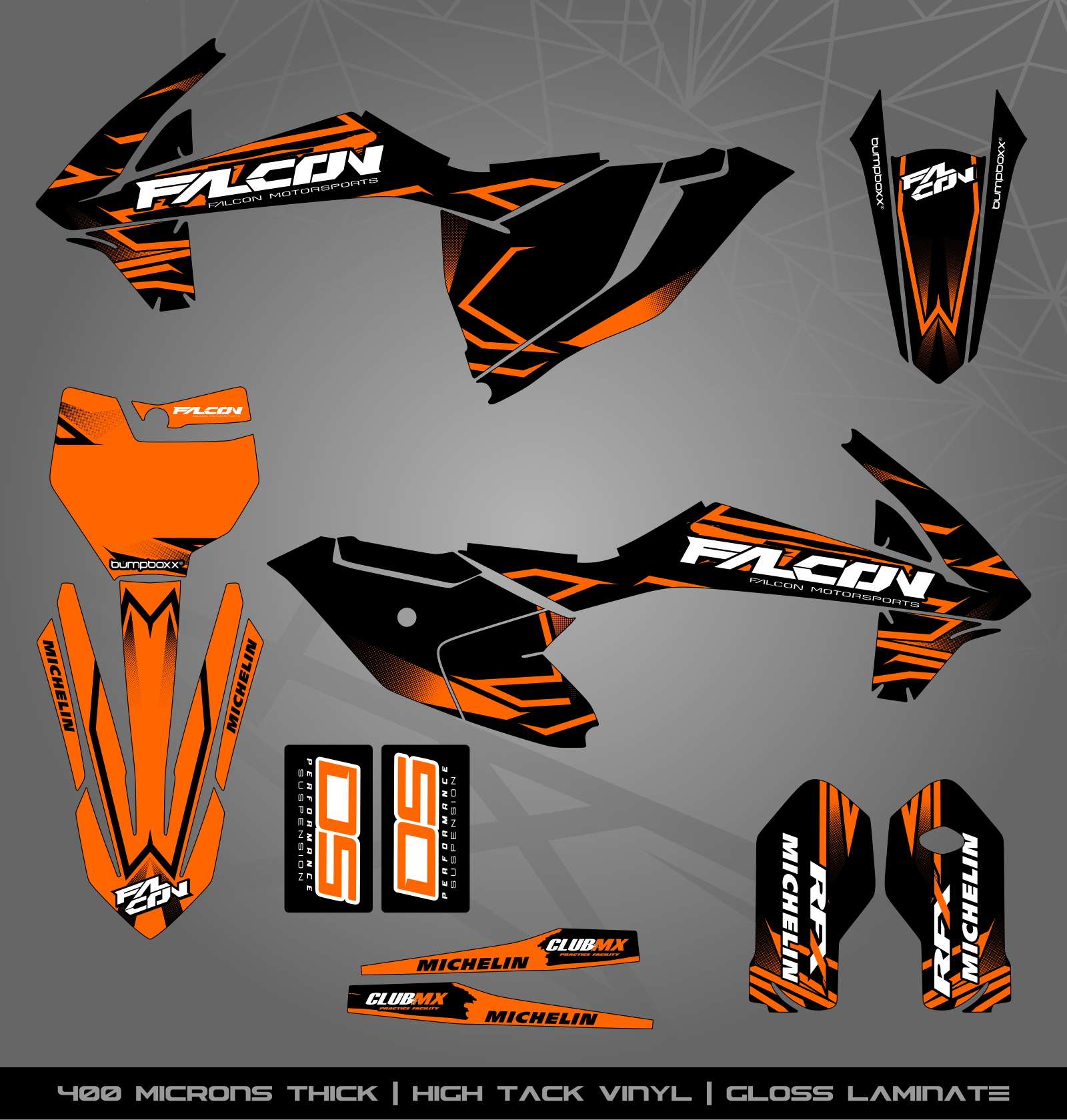 Induro Sticker Design Full Sticker Kit for KTM MX / Enduro bike – STICKER KITS SOUTH AFRICA