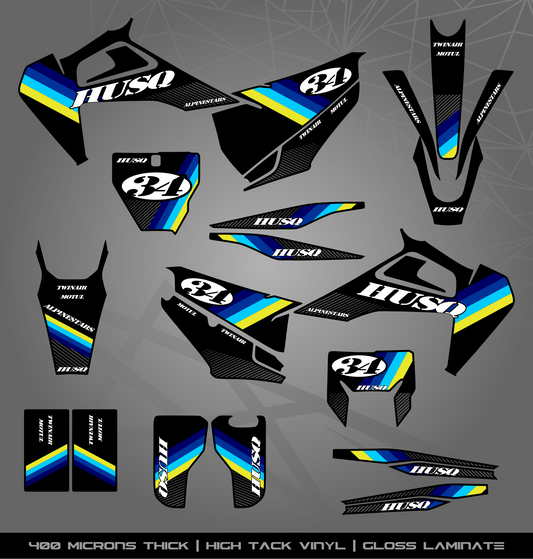 Full Sticker Kit for Husqvarna MX / Enduro bike