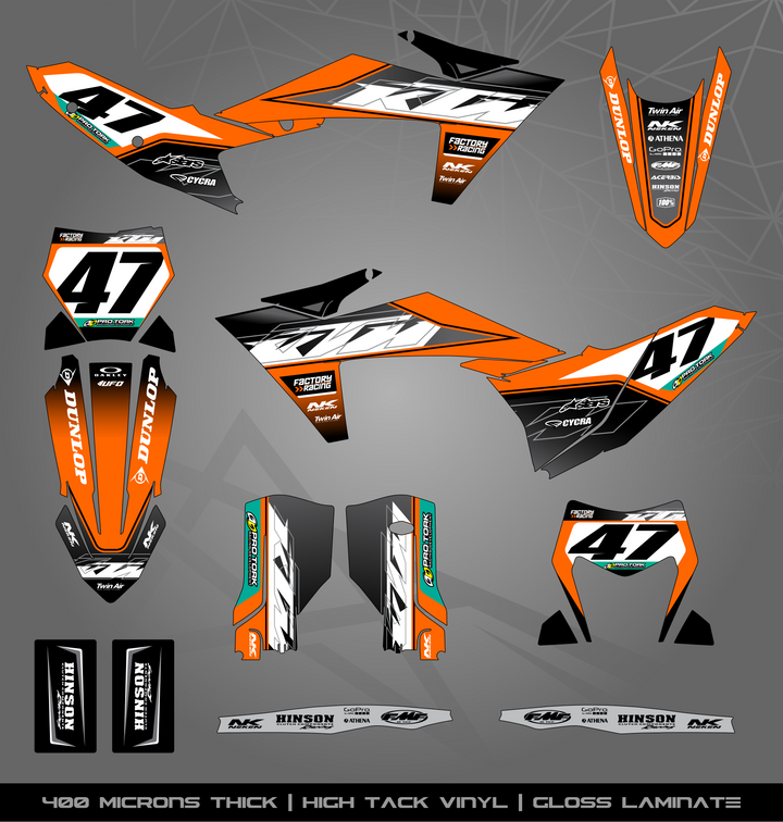 KTM MX / Enduro bikes – STICKER KITS SOUTH AFRICA