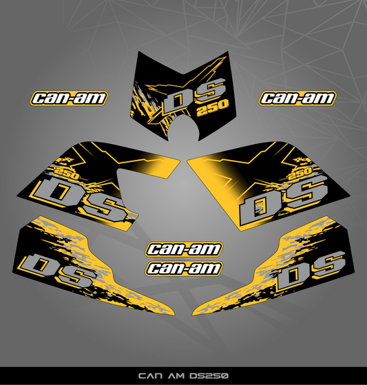 Partial Sticker Kits to fit: Can Am Quads – STICKER KITS SOUTH AFRICA