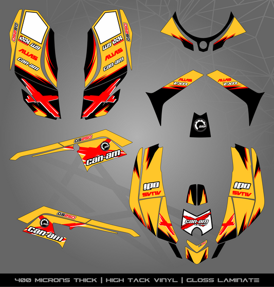 Full Sticker Kit for Can Am DS 250