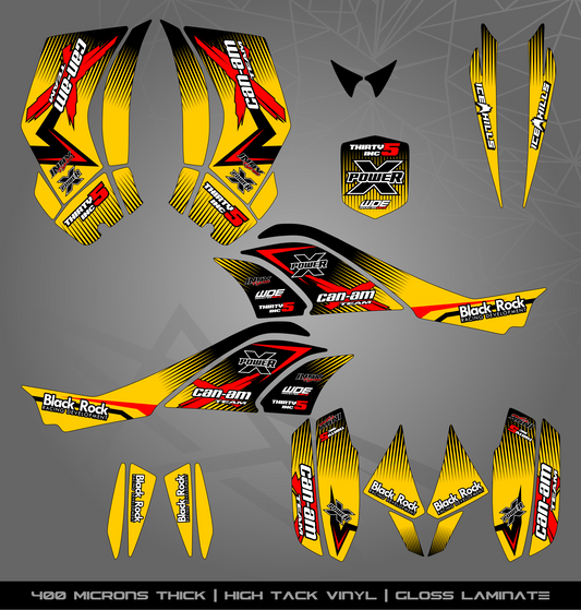 Full Sticker Kit for Can Am DS 450