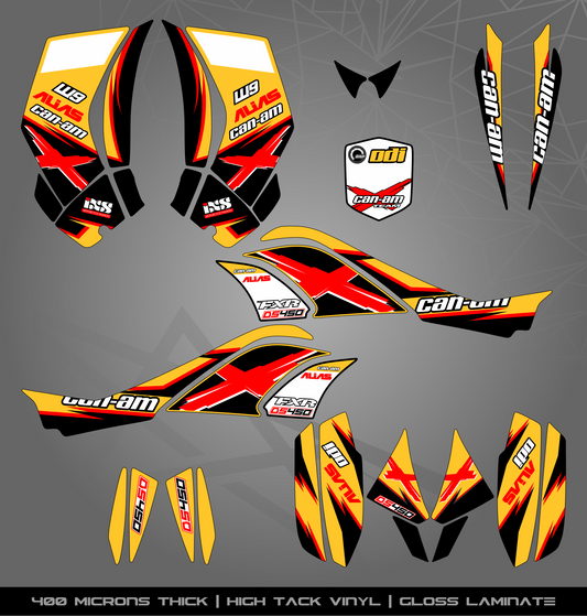 Full Sticker Kit for Can Am DS 450