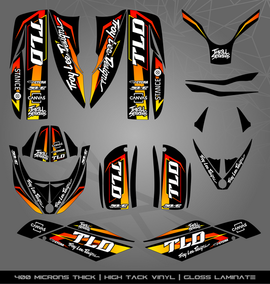 Full Sticker Kit for Bombardier DS 650