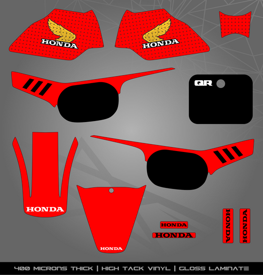 Full Sticker Kit for Honda QR 50