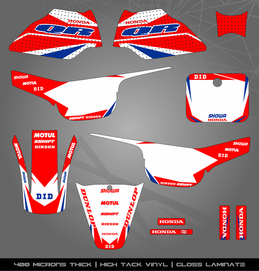 Full Sticker Kit for Honda QR 50