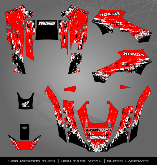 Honda TRX 250 TM – STICKER KITS SOUTH AFRICA