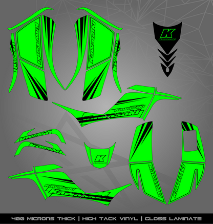 Full Sticker Kit for Kawasaki KFX 700