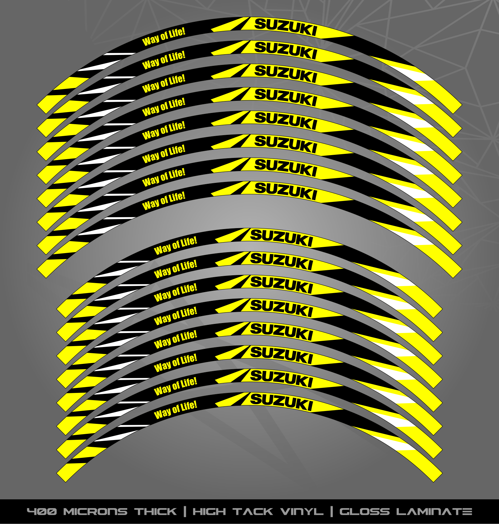 Suzuki Rim Sticker Rim Tape for Suzuki – STICKER KITS SOUTH AFRICA