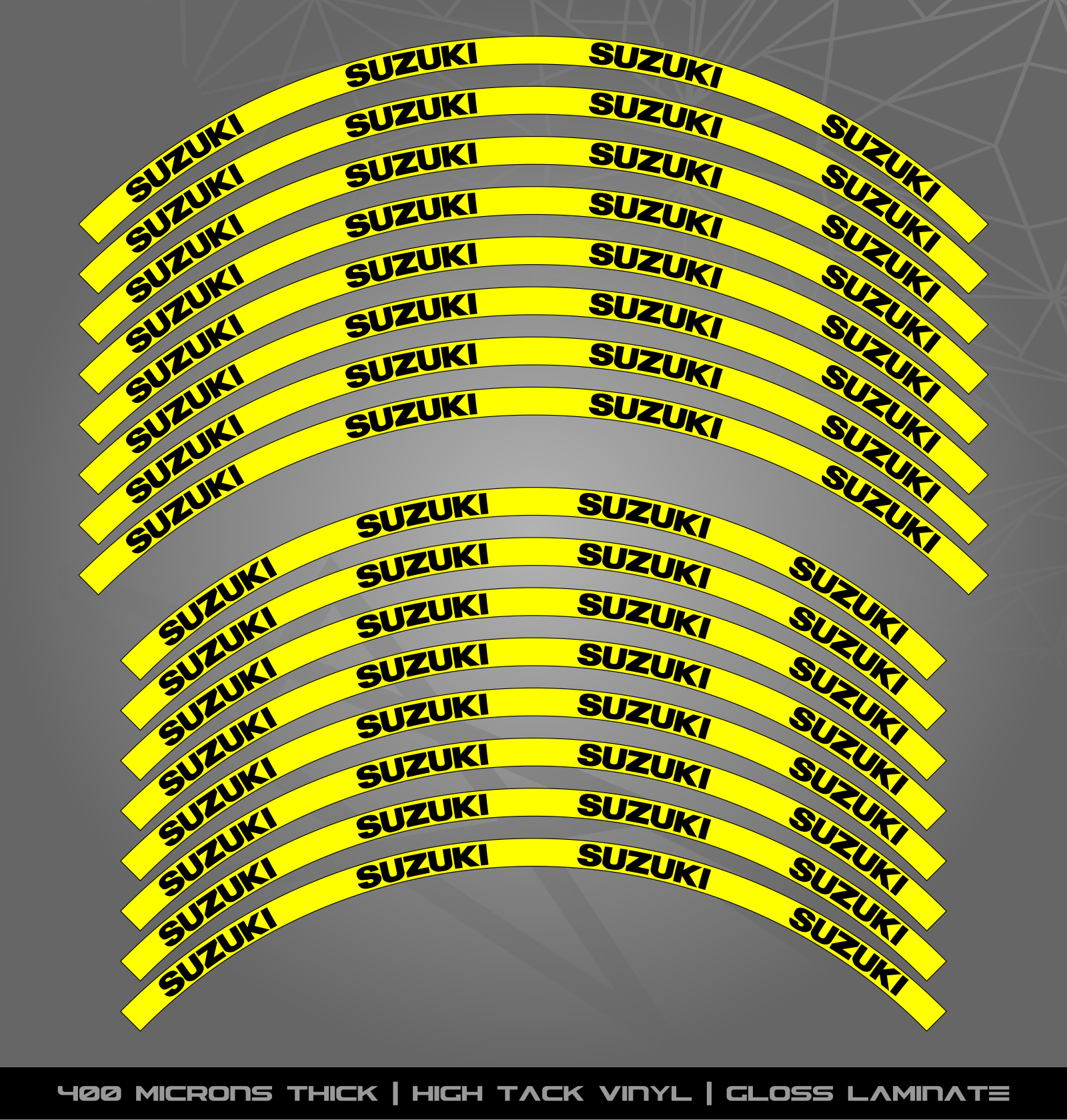 Suzuki Rim Sticker Rim Tape for Suzuki – STICKER KITS SOUTH AFRICA