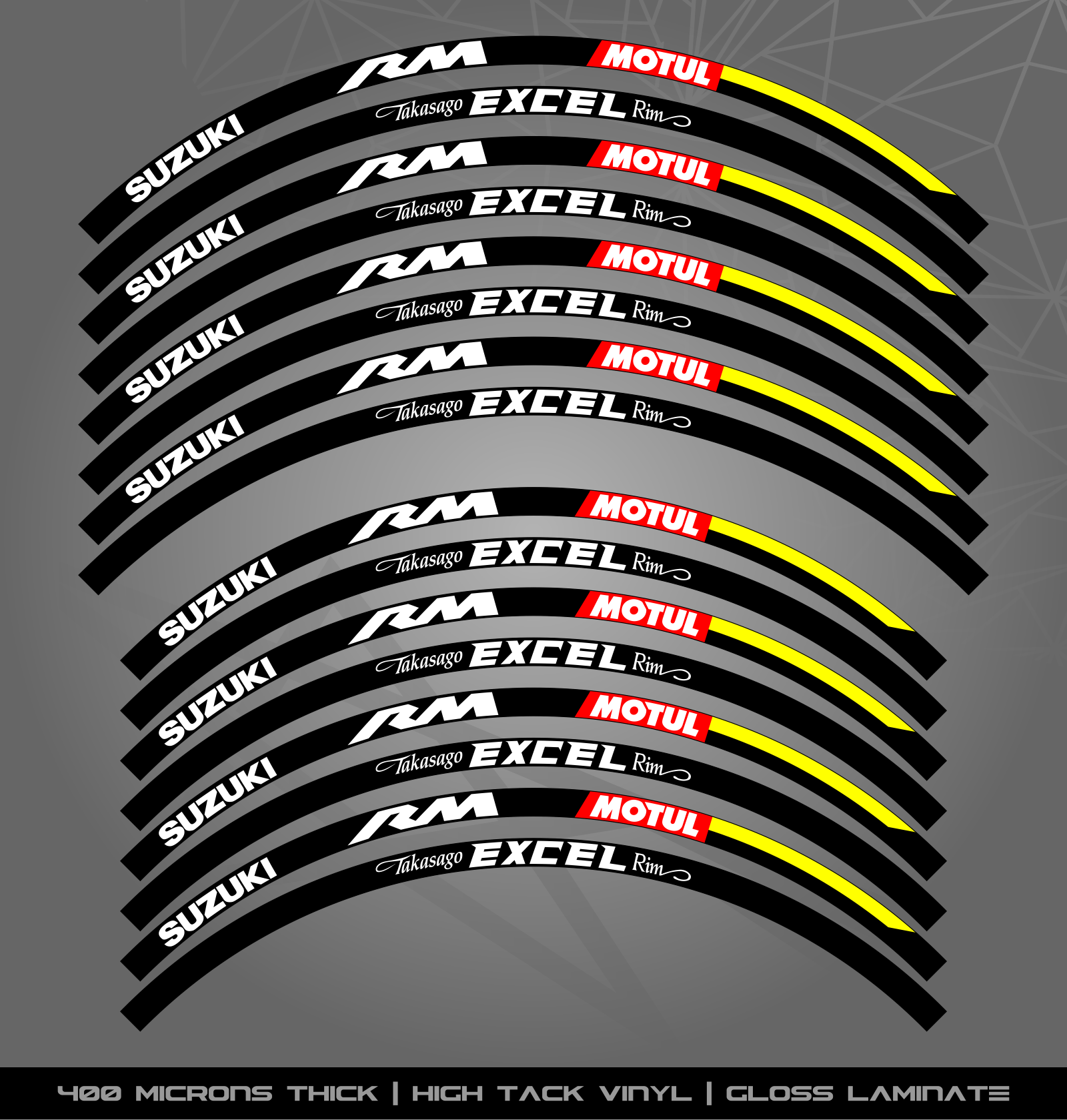 Suzuki Rim Sticker Rim Tape for Suzuki – STICKER KITS SOUTH AFRICA