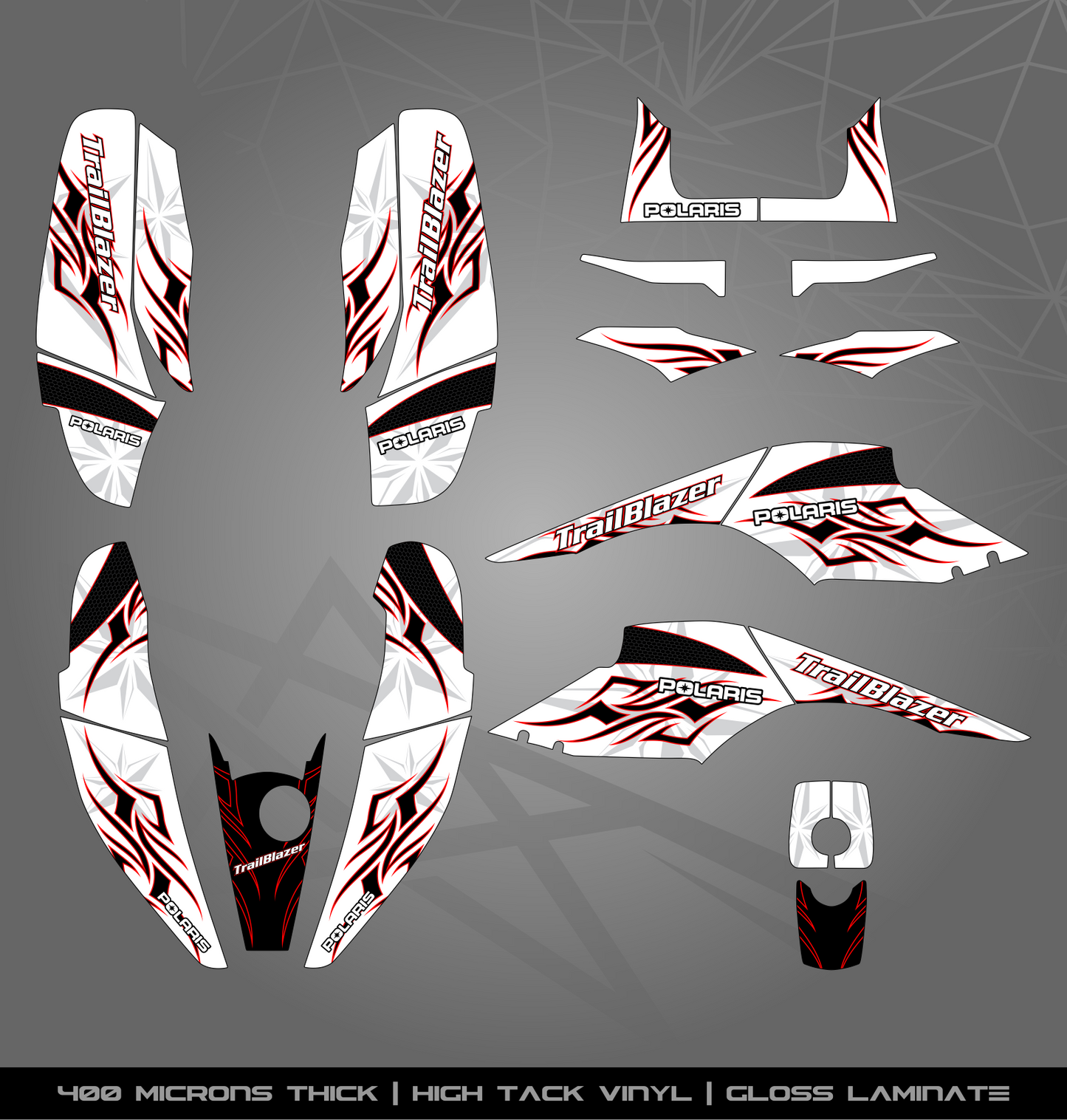 Full Sticker Kit for Polaris Trailblazer