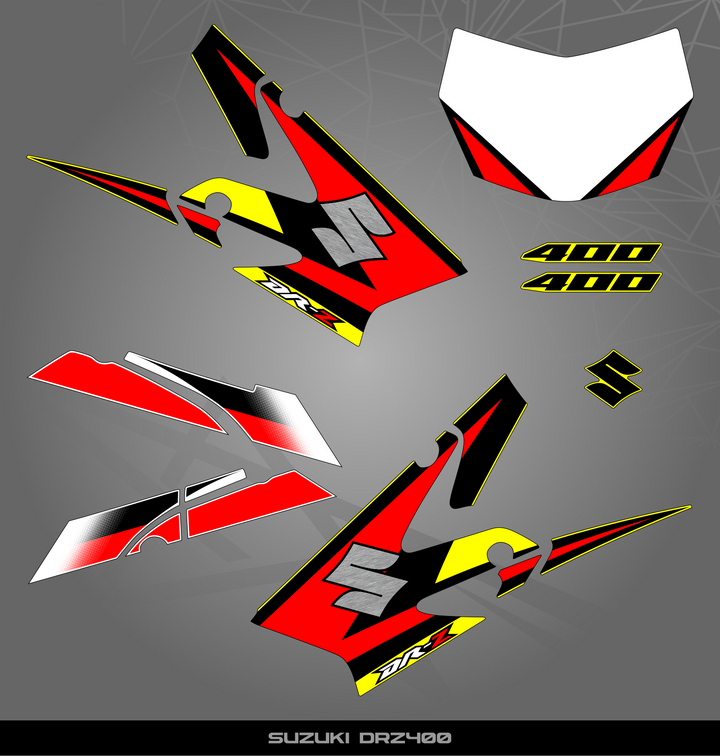 Partial Sticker Kits to fit: Suzuki MX bikes – STICKER KITS SOUTH AFRICA