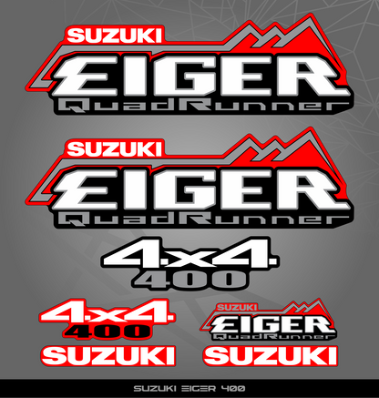 Partial Sticker Kit for Suzuki Eiger 400