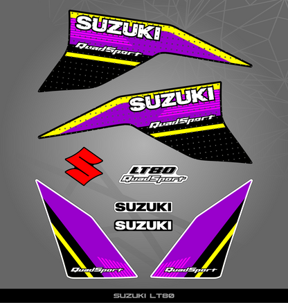 Partial Sticker Kit for Suzuki LT 80