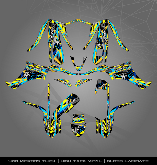 Full Sticker Kit for Suzuki LTZ 250
