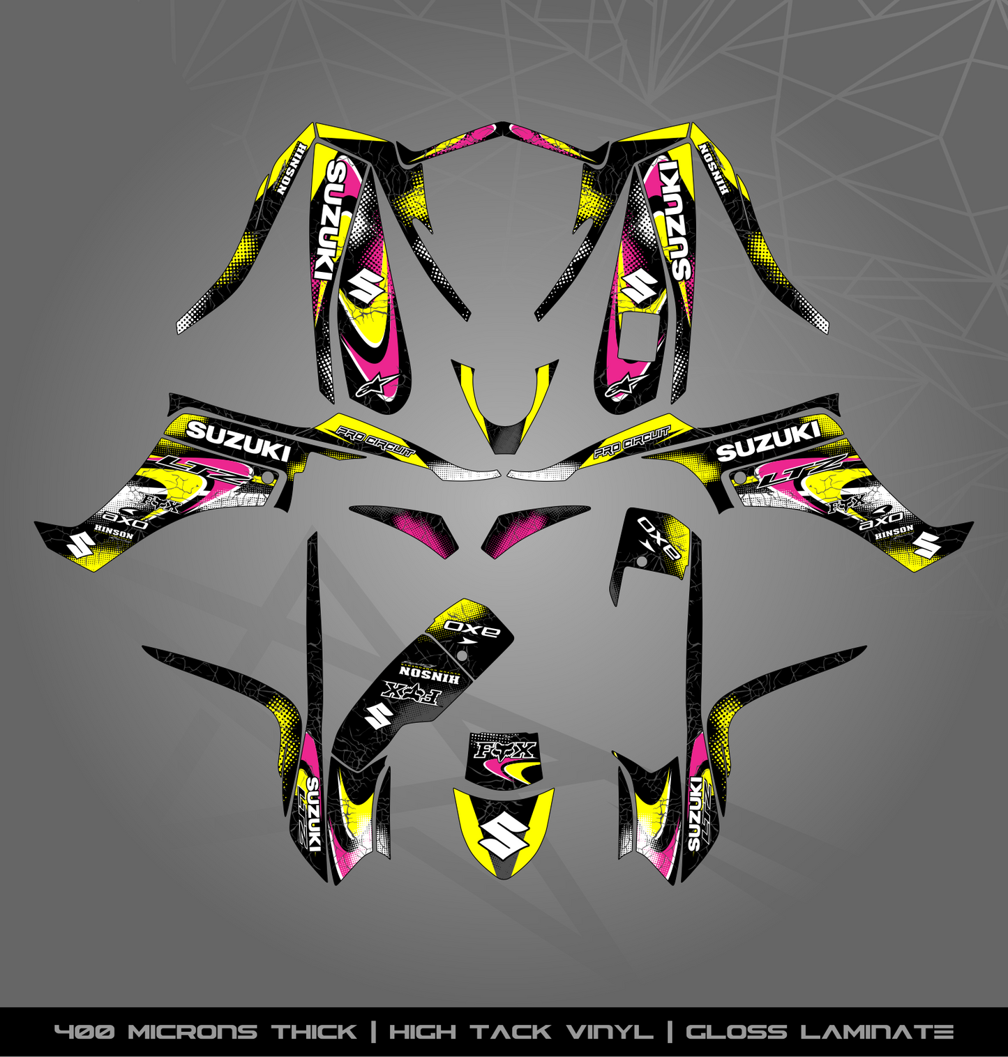 Full Sticker Kit for Suzuki LTZ 250