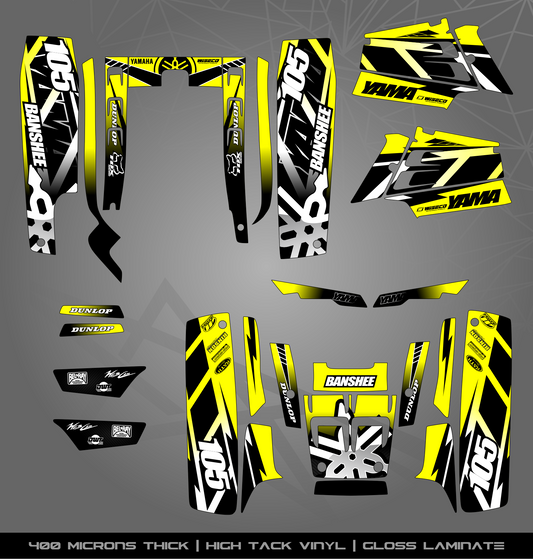 Full Sticker Kit for Yamaha Banshee 350