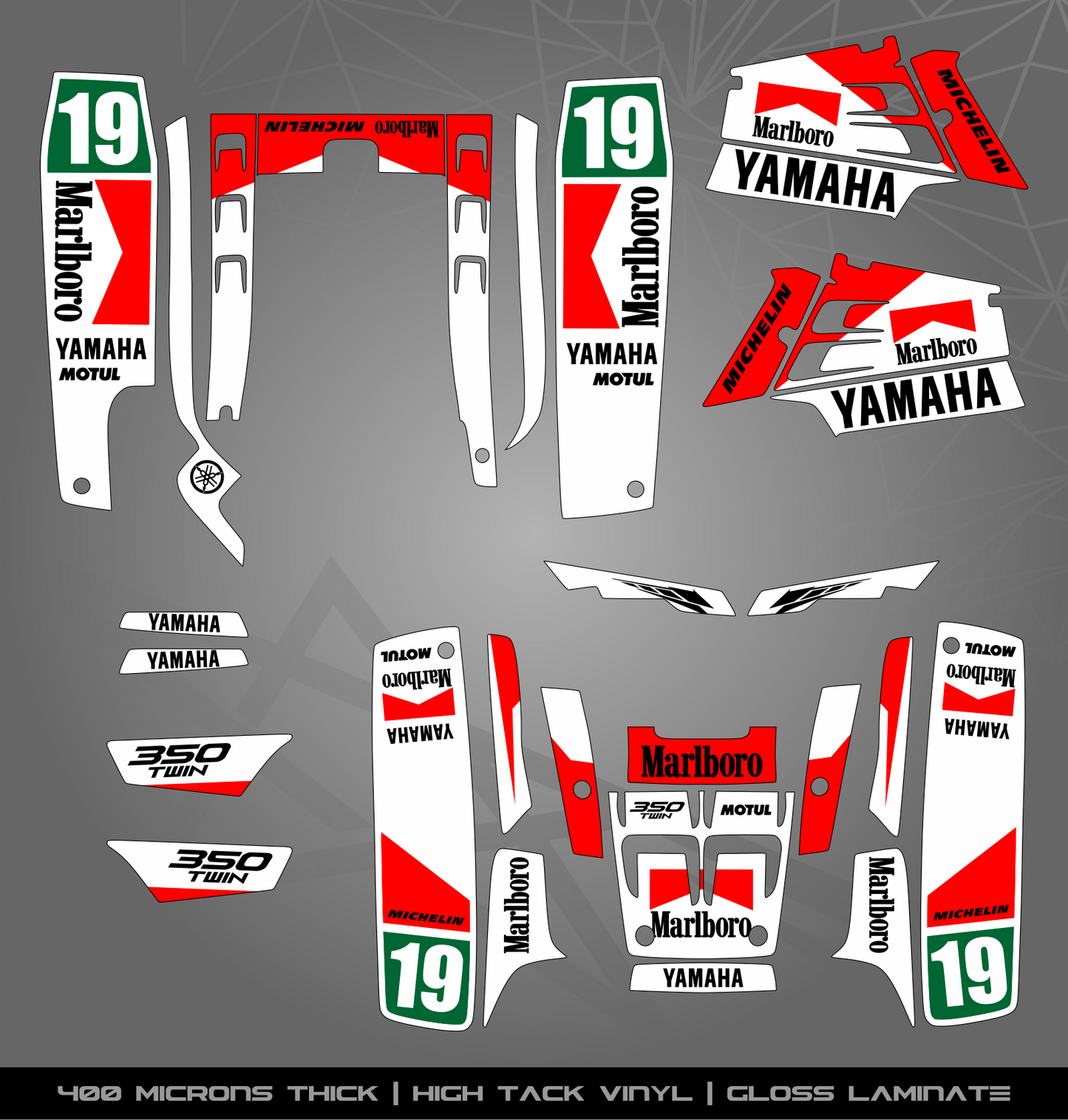 Full Sticker Kit for Yamaha Banshee 350