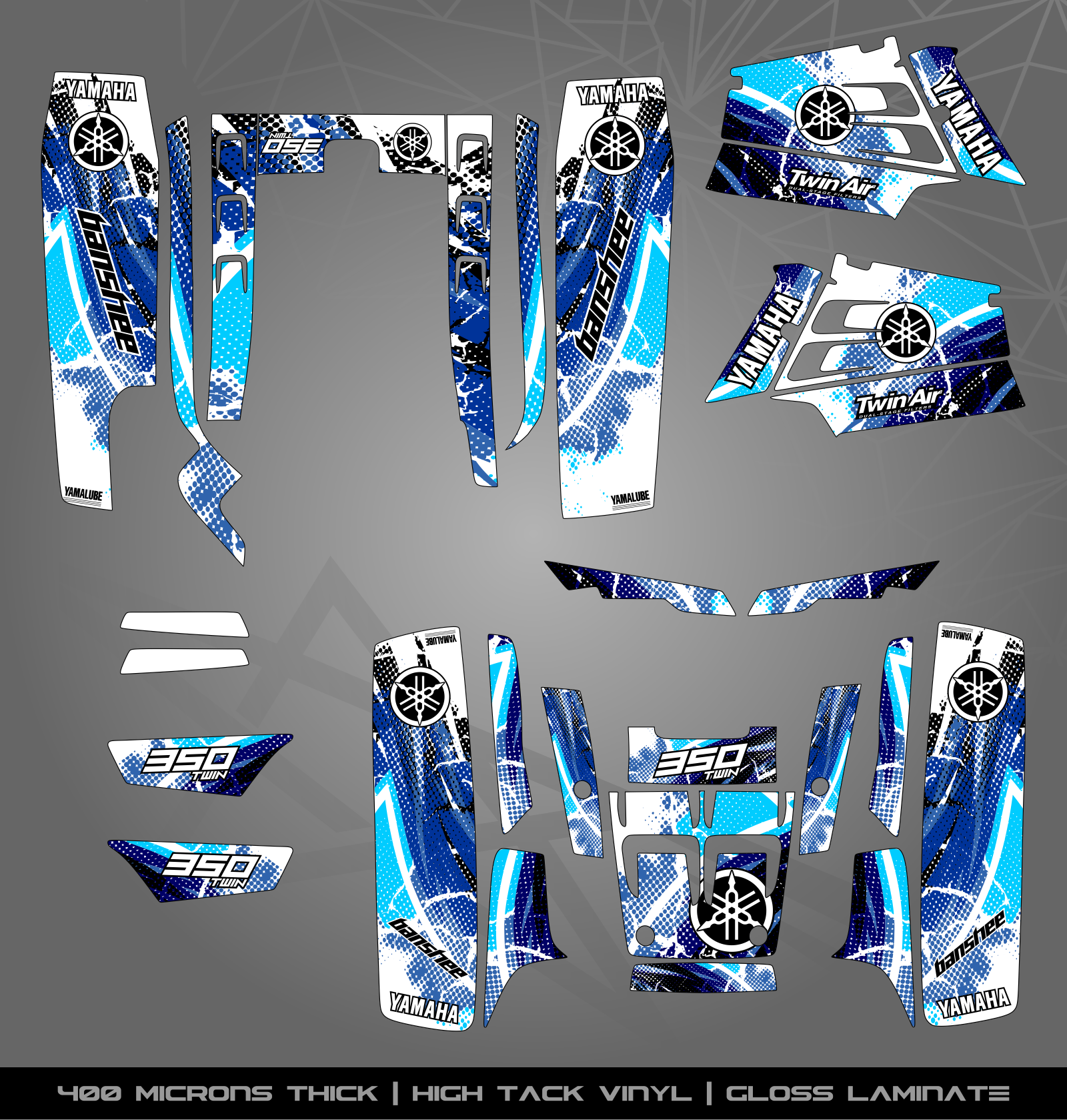 Yamaha Banshee 350 – STICKER KITS SOUTH AFRICA
