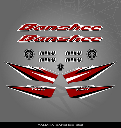 Partial Sticker Kit for Yamaha Banshee 350