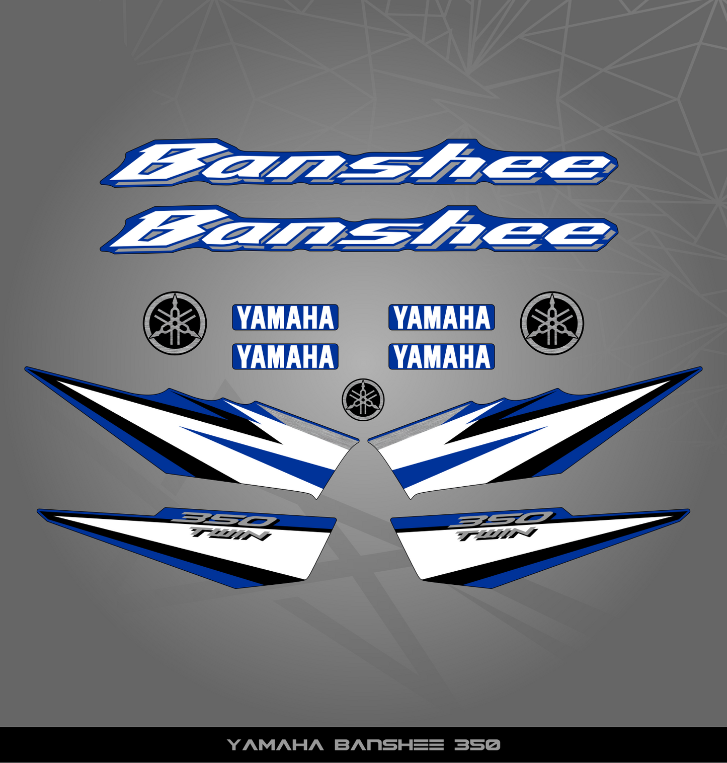 Partial Sticker Kit for Yamaha Banshee 350