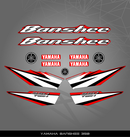 Partial Sticker Kit for Yamaha Banshee 350